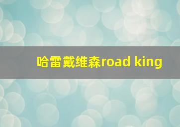 哈雷戴维森road king